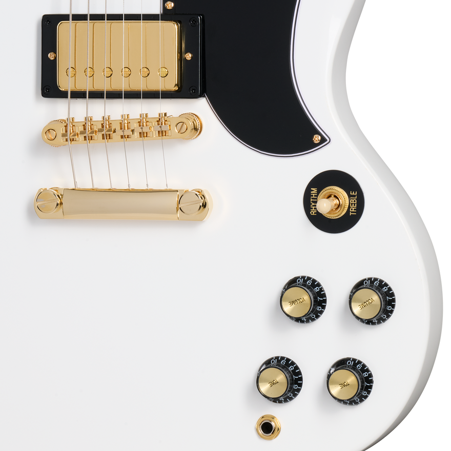 Epiphone SG Custom, Alpine White Electric Guitar Epiphone