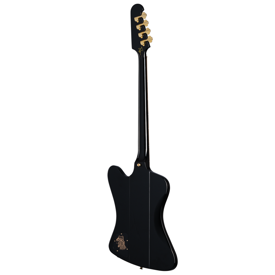 Epiphone Rex Brown Thunderbird Bass, Ebony Electric Bass Epiphone