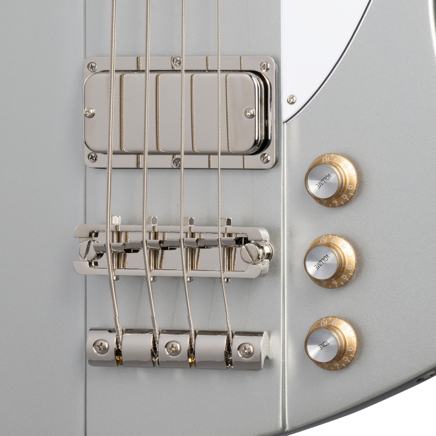 Epiphone Thunderbird '64 Bass, Silver Mist Electric Bass Epiphone