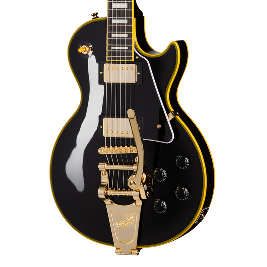 Epiphone Joe Bonamassa 1959 Les Paul Custom, Antique Ebony Electric Guitar Epiphone