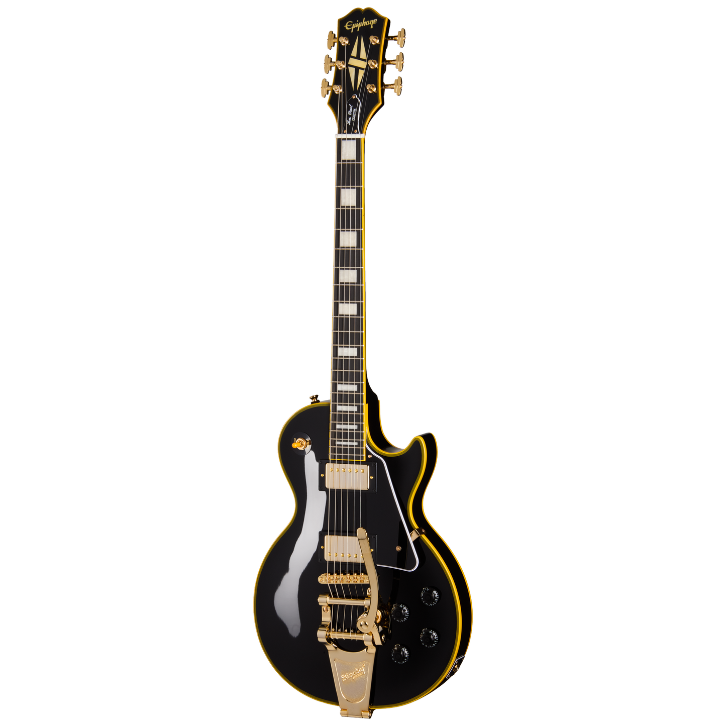 Epiphone Joe Bonamassa 1959 Les Paul Custom, Antique Ebony Electric Guitar Epiphone