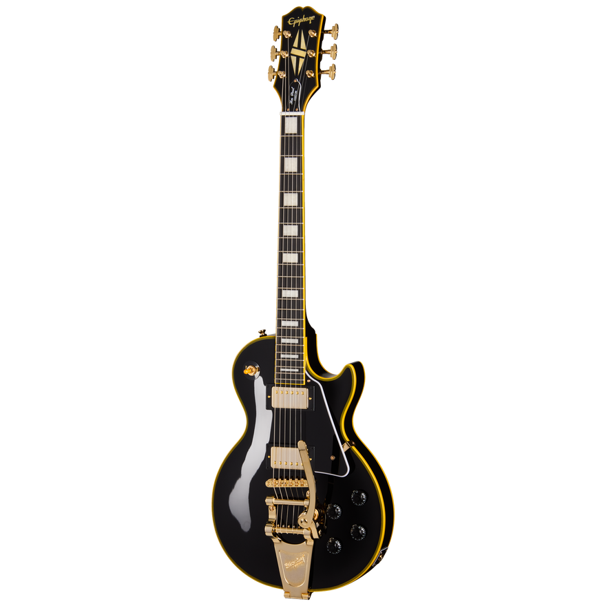 Epiphone Joe Bonamassa 1959 Les Paul Custom, Antique Ebony Electric Guitar Epiphone