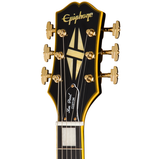 Epiphone Joe Bonamassa 1959 Les Paul Custom, Antique Ebony Electric Guitar Epiphone