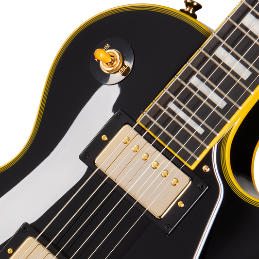 Epiphone Joe Bonamassa 1959 Les Paul Custom, Antique Ebony Electric Guitar Epiphone