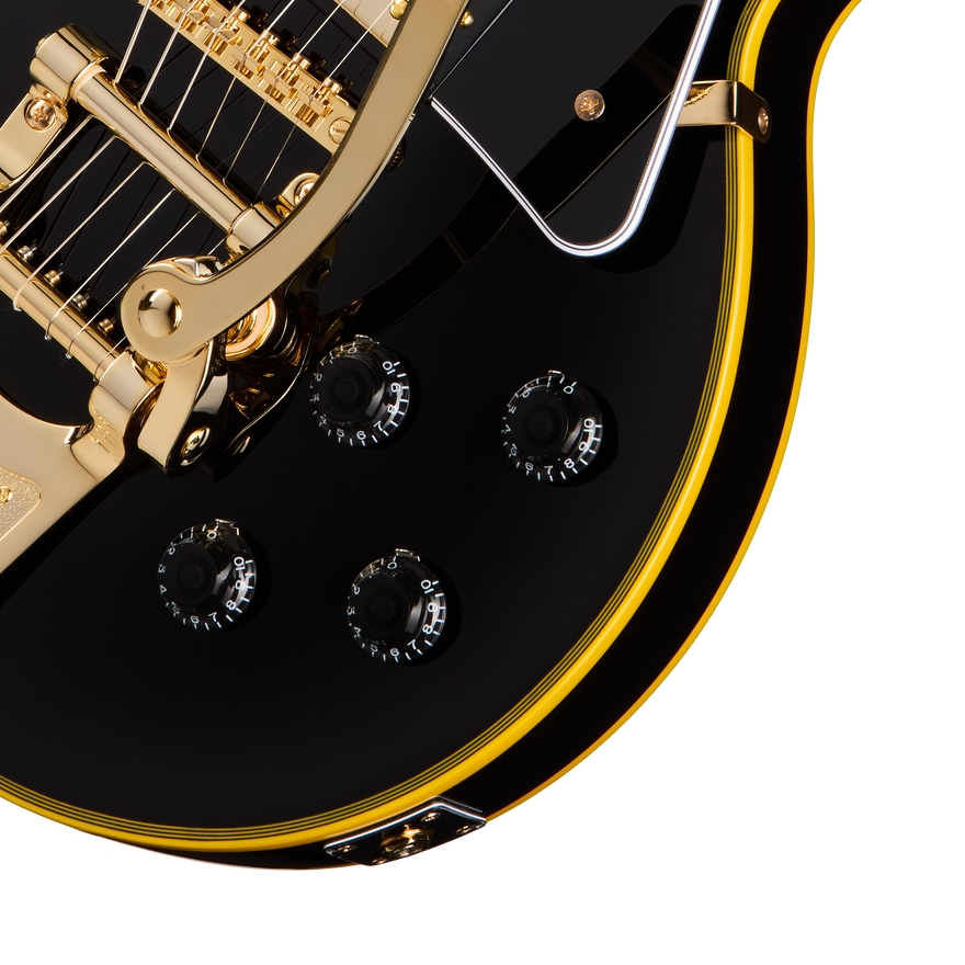 Epiphone Joe Bonamassa 1959 Les Paul Custom, Antique Ebony Electric Guitar Epiphone