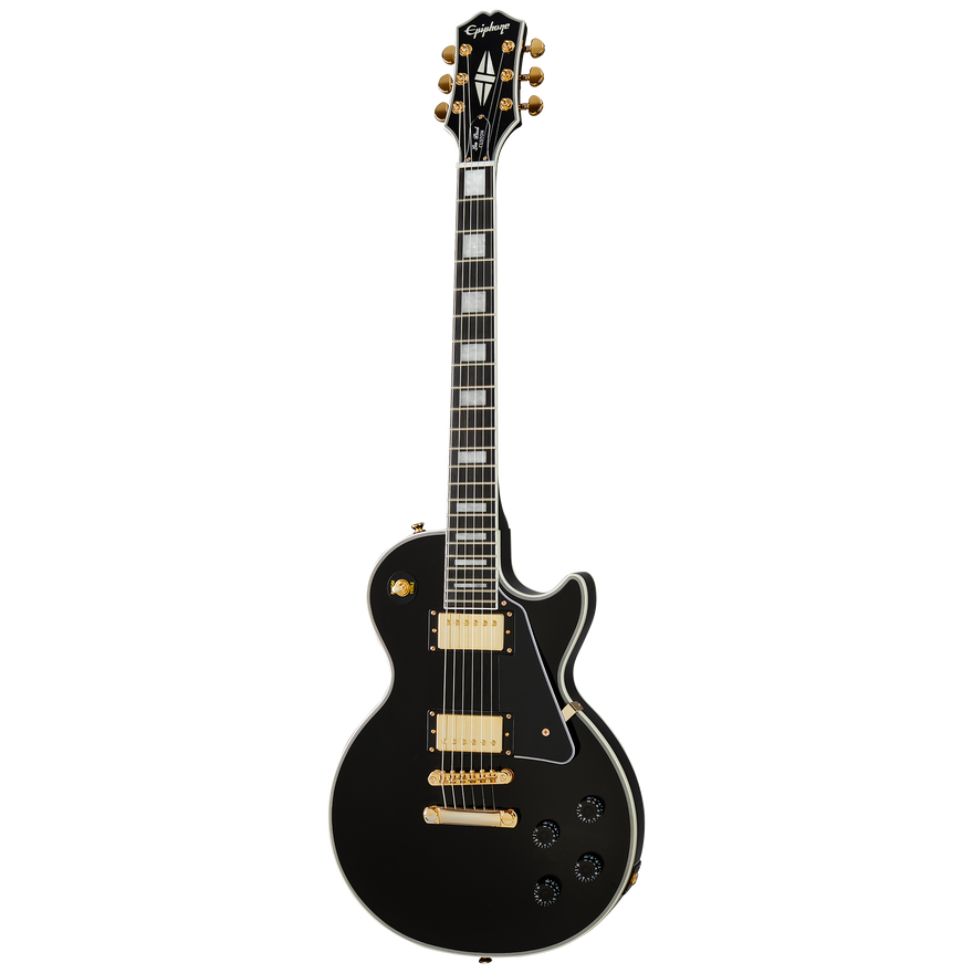 Epiphone Les Paul Custom, Ebony Electric Guitar Epiphone