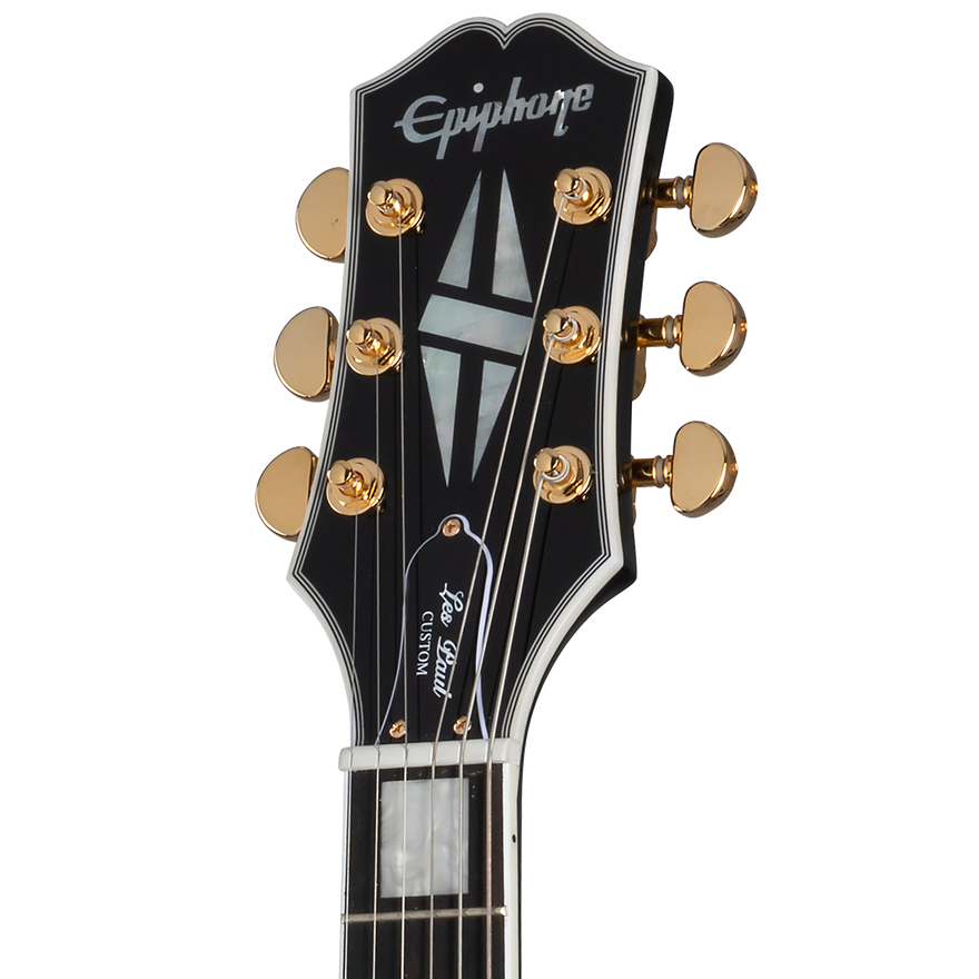 Epiphone Les Paul Custom, Left-Handed, Ebony Electric Guitar Epiphone