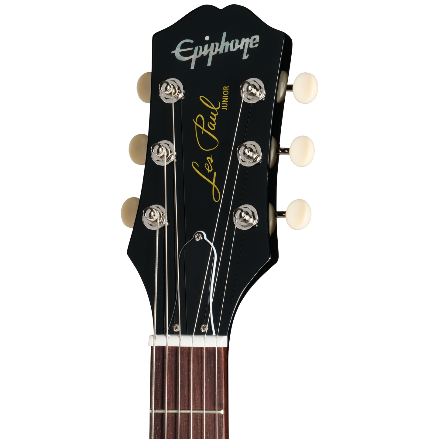 Epiphone Les Paul Junior Double Cut, Ebony, Exclusive Electric Guitar Epiphone
