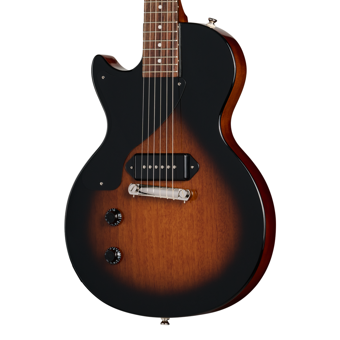 Epiphone Les Paul Junior, Left-Handed, Tobacco Burst Electric Guitar Epiphone