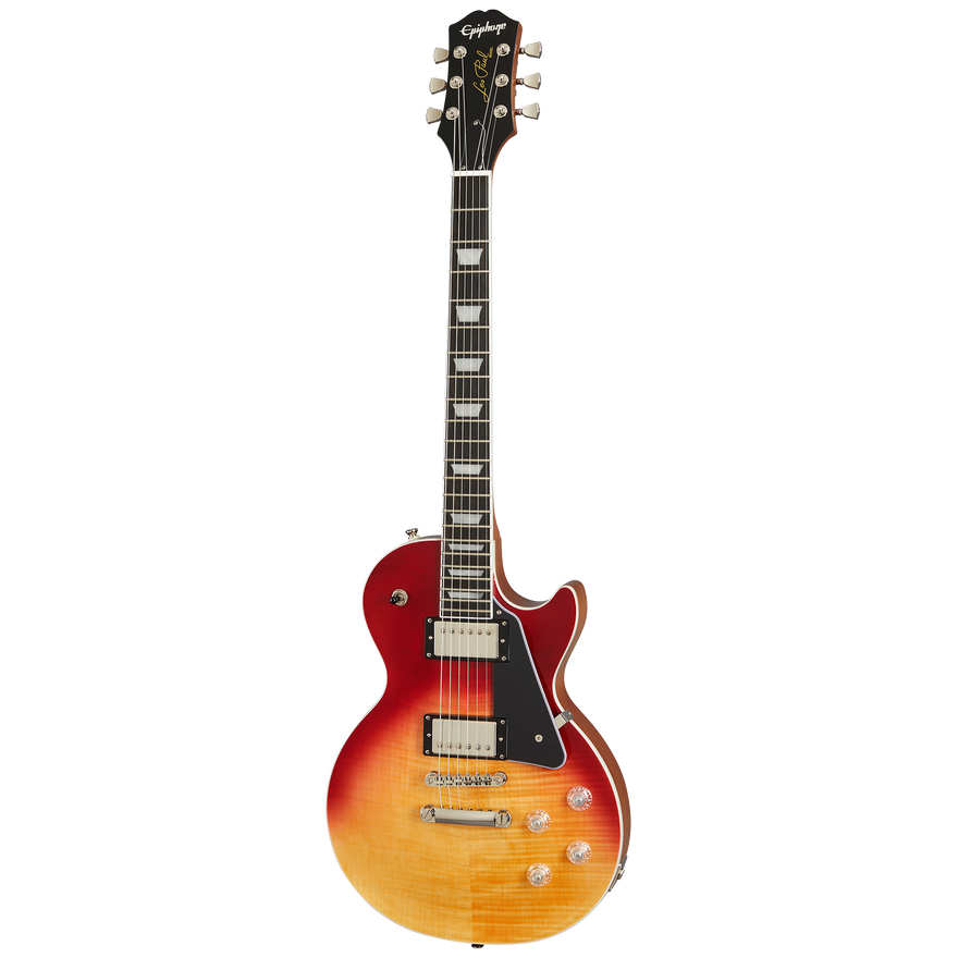 Epiphone Featuring a Beautiful Figured Top Plus Probuckers Epiphone Featuring a Beautiful Figured Top Plus Probuckers