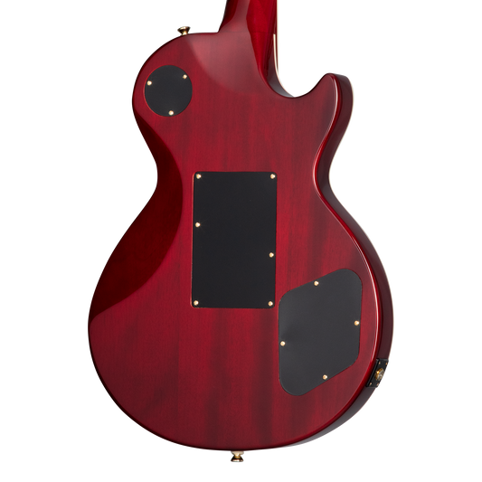 Epiphone Alex Lifeson Les Paul Custom Axcess, Left-Handed, Ruby Electric Guitar Epiphone