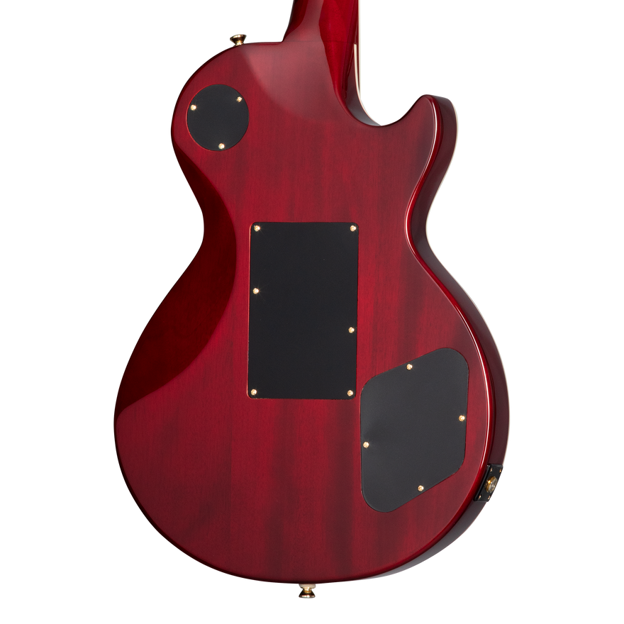 Epiphone Alex Lifeson Les Paul Custom Axcess, Left-Handed, Ruby Electric Guitar Epiphone