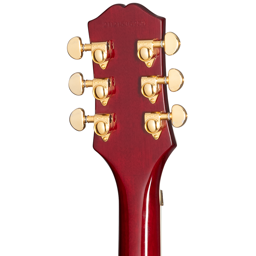 Epiphone Alex Lifeson Les Paul Custom Axcess, Left-Handed, Ruby Electric Guitar Epiphone