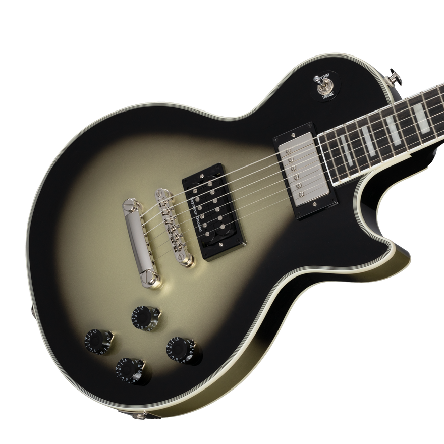 Epiphone Adam Jones Les Paul Custom Art Collection: Frazetta "The Berserker", Antique Silverburst Electric Guitar Epiphone