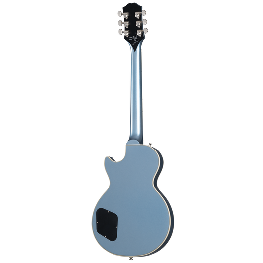 Epiphone Jared James Nichols "Blues Power" Les Paul Custom, Aged Pelham Blue Electric Guitar Epiphone