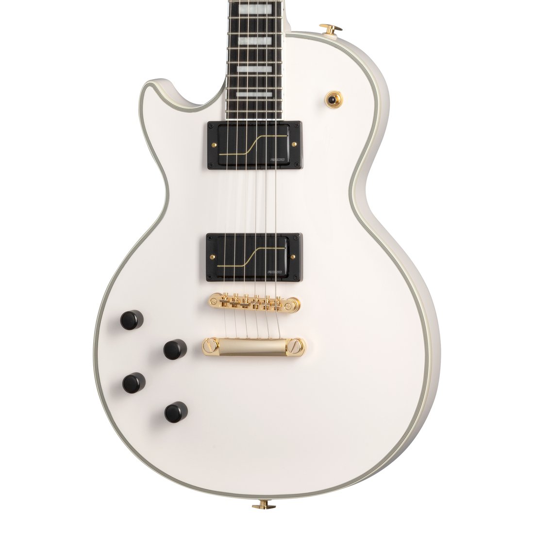 Epiphone Matt Heafy Les Paul Custom Origins, Left-Handed, Bone White Electric Guitar Epiphone