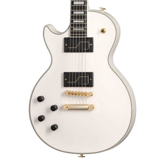 Epiphone Matt Heafy Les Paul Custom Origins, Left-Handed, Bone White Electric Guitar Epiphone