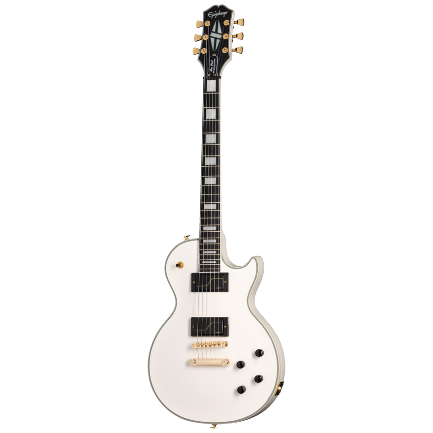 Epiphone Matt Heafy Les Paul Custom Origins, Bone White Electric Guitar Epiphone