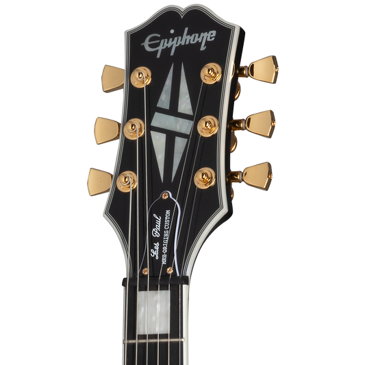 Epiphone Matt Heafy Les Paul Custom Origins, Ebony Electric Guitar Epiphone