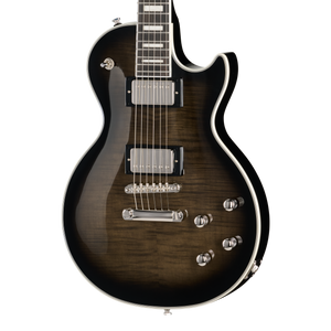Epiphone Les Paul Custom Modern Figured, Translucent Ebony Burst, Exclusive Electric Guitar Epiphone