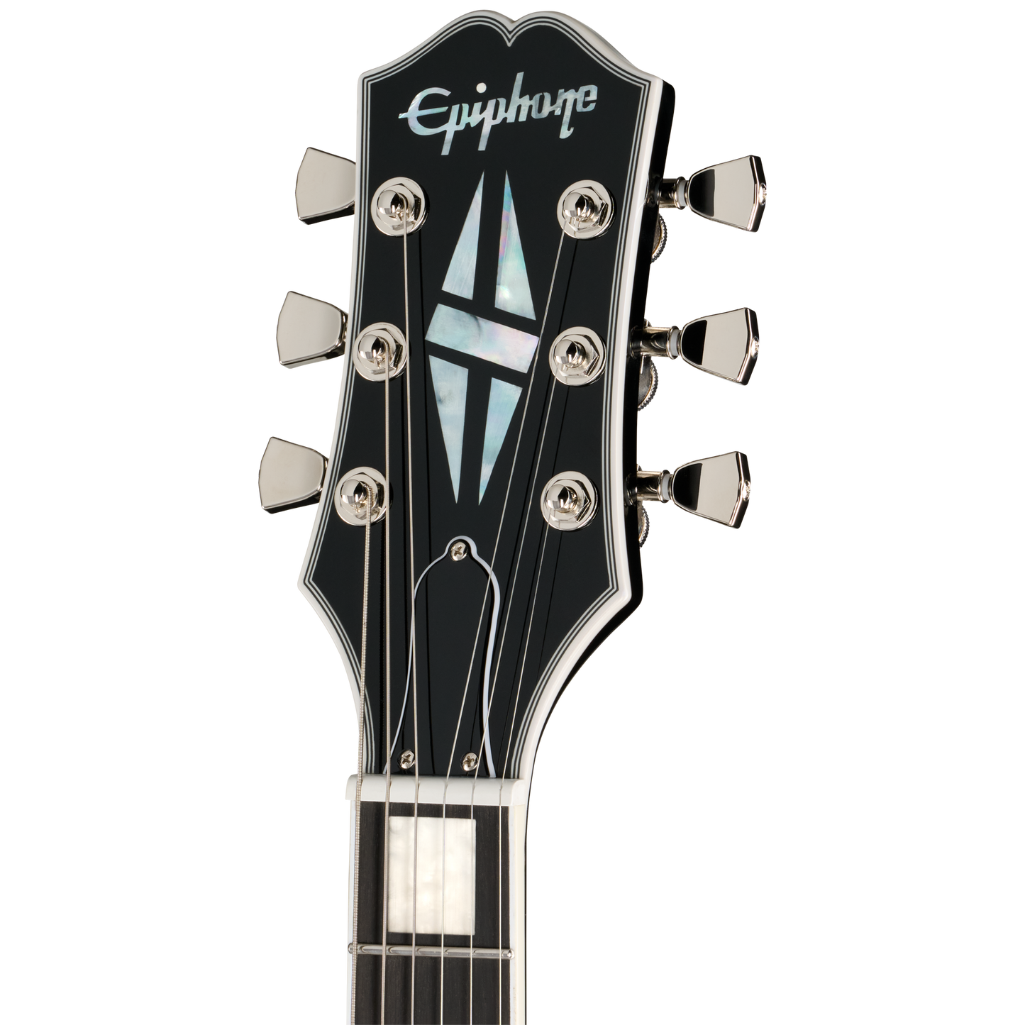 Epiphone Les Paul Custom Modern Figured, Translucent Ebony Burst, Exclusive Electric Guitar Epiphone