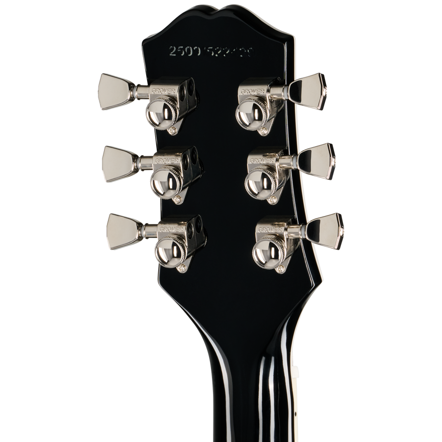 Epiphone Les Paul Custom Modern Figured, Translucent Ebony Burst, Exclusive Electric Guitar Epiphone