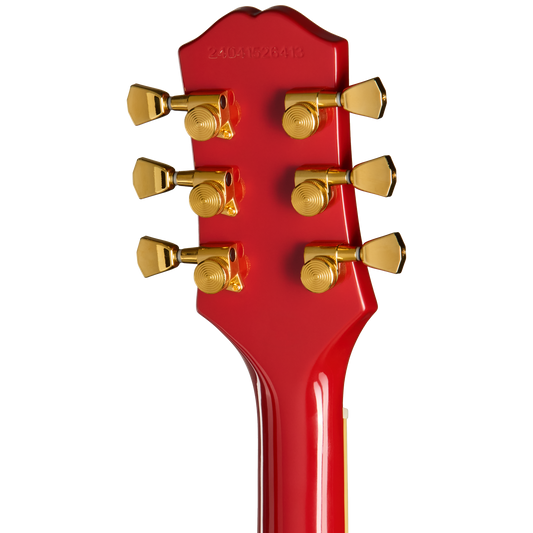 Epiphone Fatoumata Diawara SG, Ember Red with Malian Graphic Electric Guitar Epiphone