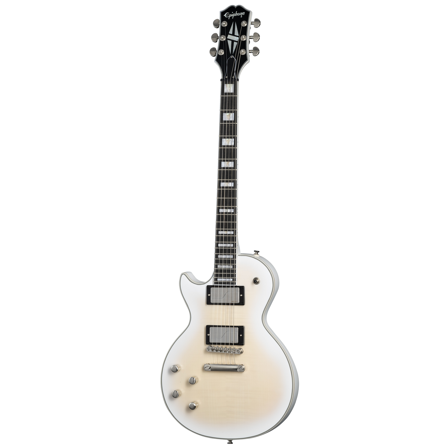 Epiphone Les Paul Prophecy, Left-Handed, Aged White Tiger Burst, Exclusive Electric Guitar Epiphone