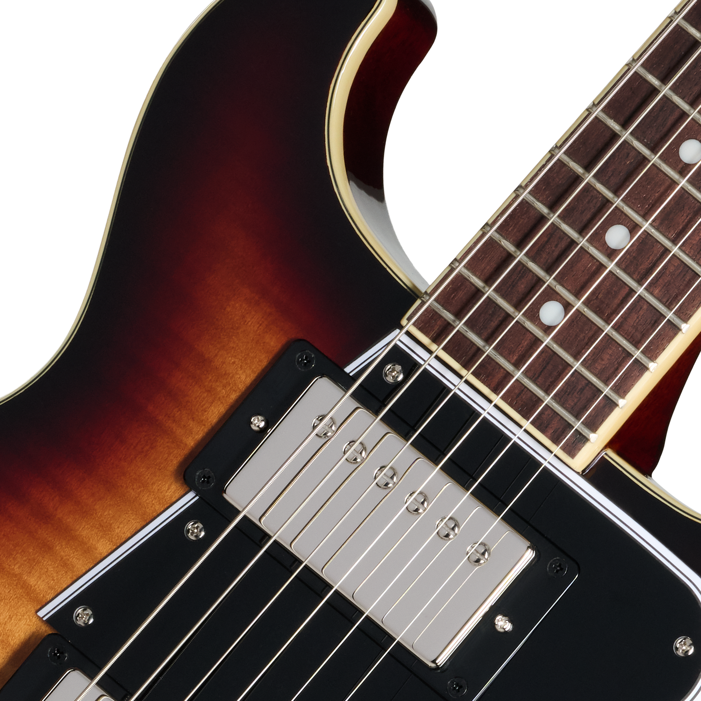 Epiphone Les Paul Special Double Cut Figured, Bourbon Burst Electric Guitar Epiphone