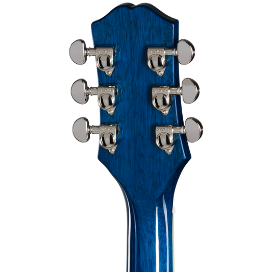 Epiphone Les Paul Special Double Cut Figured, Ocean Water Electric Guitar Epiphone