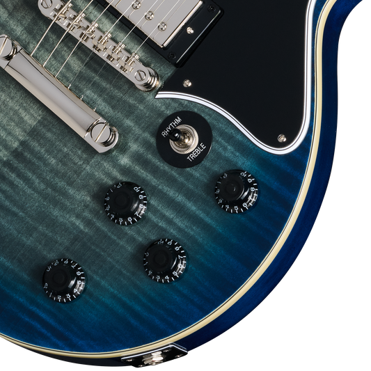 Epiphone Les Paul Special Double Cut Figured, Ocean Water Electric Guitar Epiphone