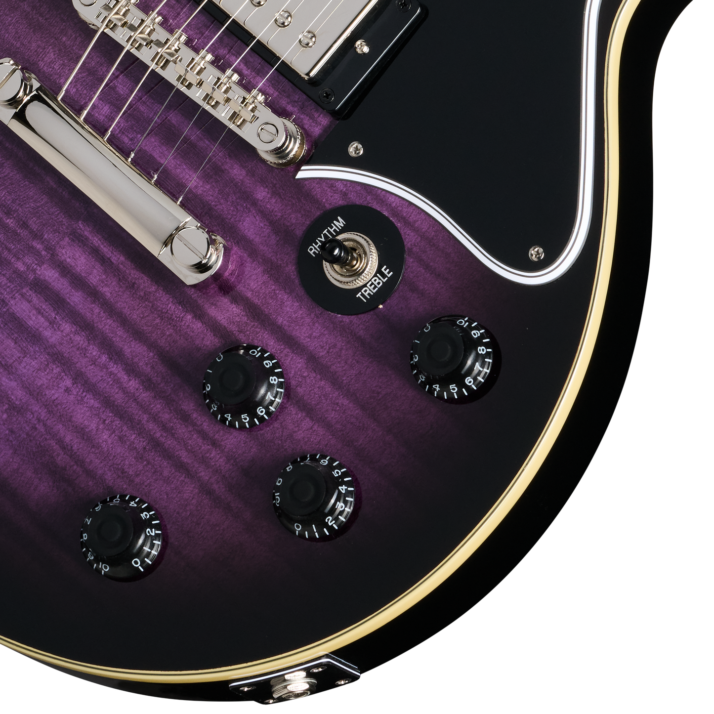 Epiphone Les Paul Special Double Cut Figured, Dark Purple Burst, Exclusive Electric Guitar Epiphone