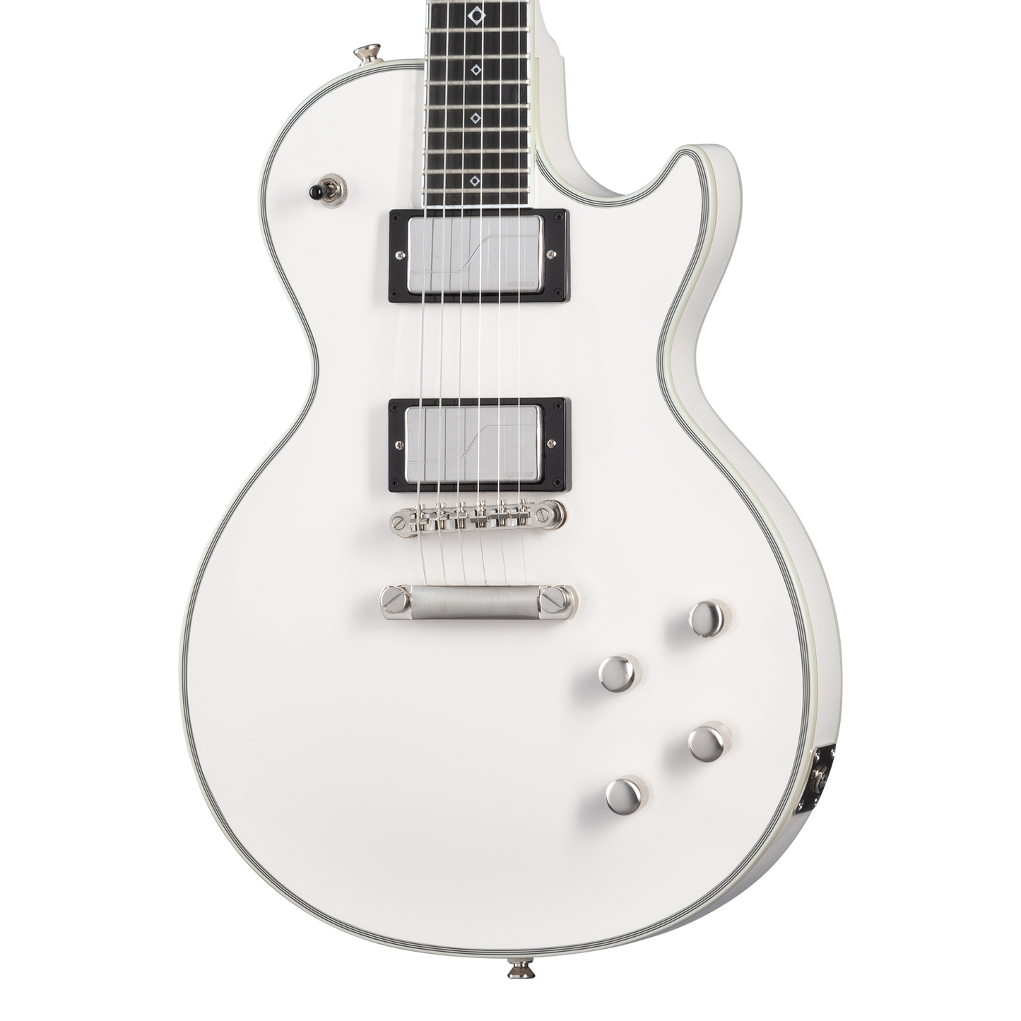 Epiphone Jerry Cantrell Les Paul Custom Prophecy, Bone White Electric Guitar Epiphone