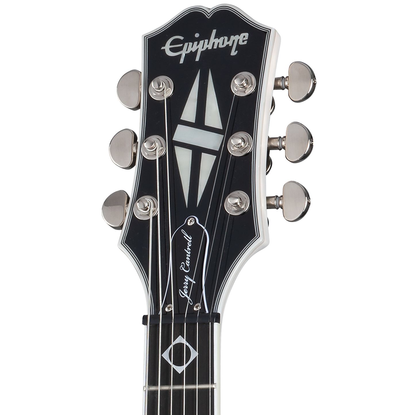 Epiphone Jerry Cantrell Les Paul Custom Prophecy, Bone White Electric Guitar Epiphone