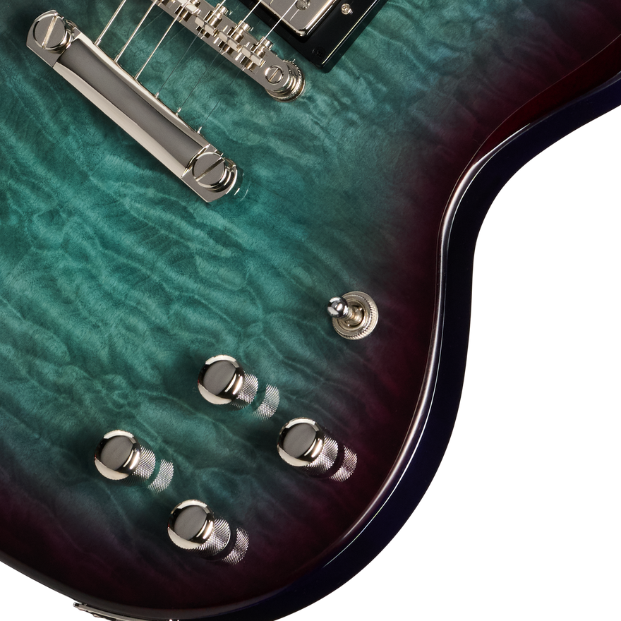 Epiphone SG Custom Modern Quilt, Blueberry Burst, Exclusive Electric Guitar Epiphone