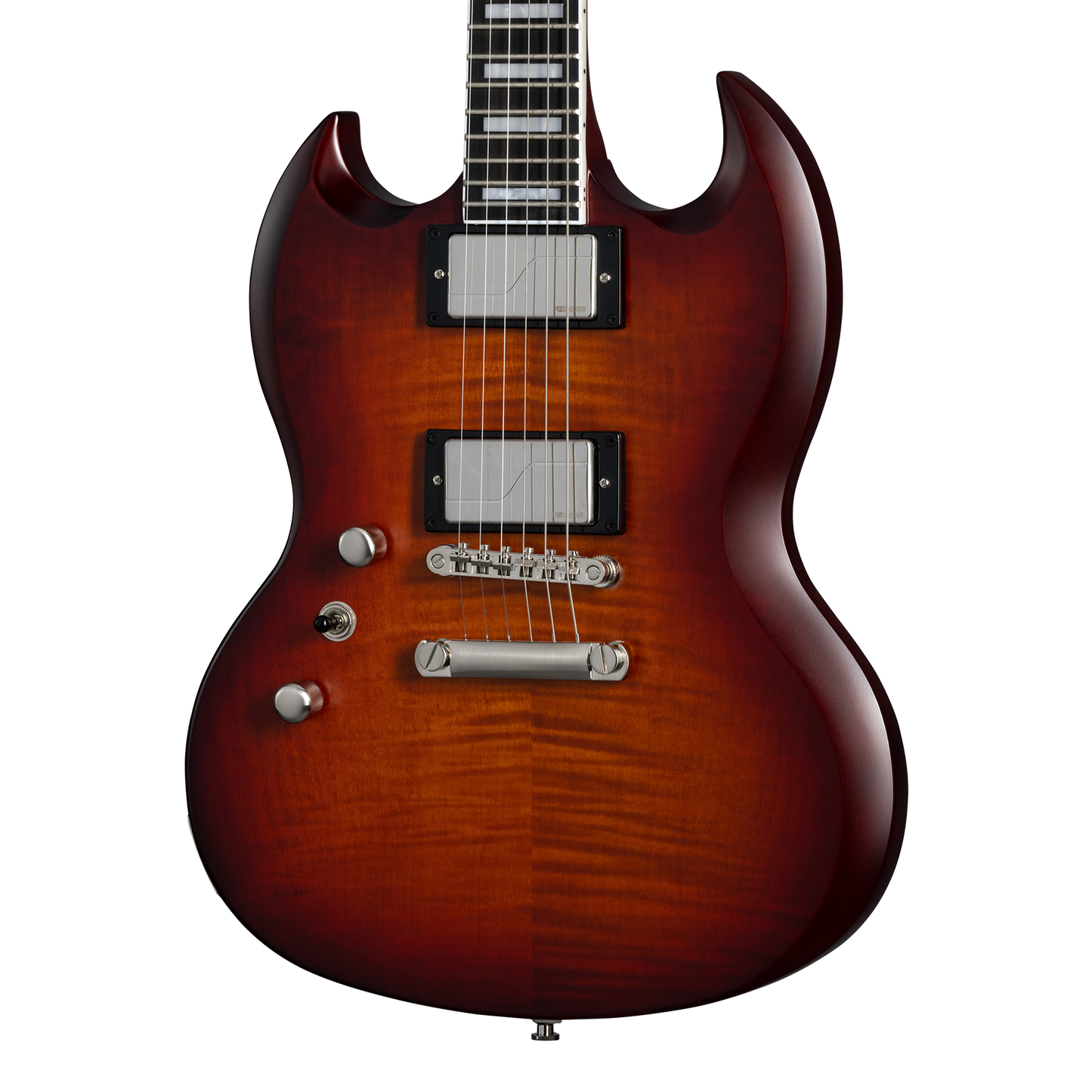 Epiphone SG Prophecy, Left-Handed, Aged Bengal Tiger Burst, Exclusive Electric Guitar Epiphone