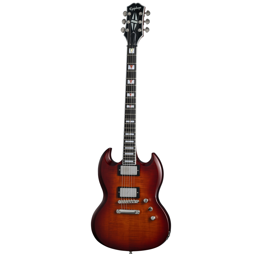 Epiphone SG Prophecy, Aged Bengal Tiger Burst Electric Guitar Epiphone