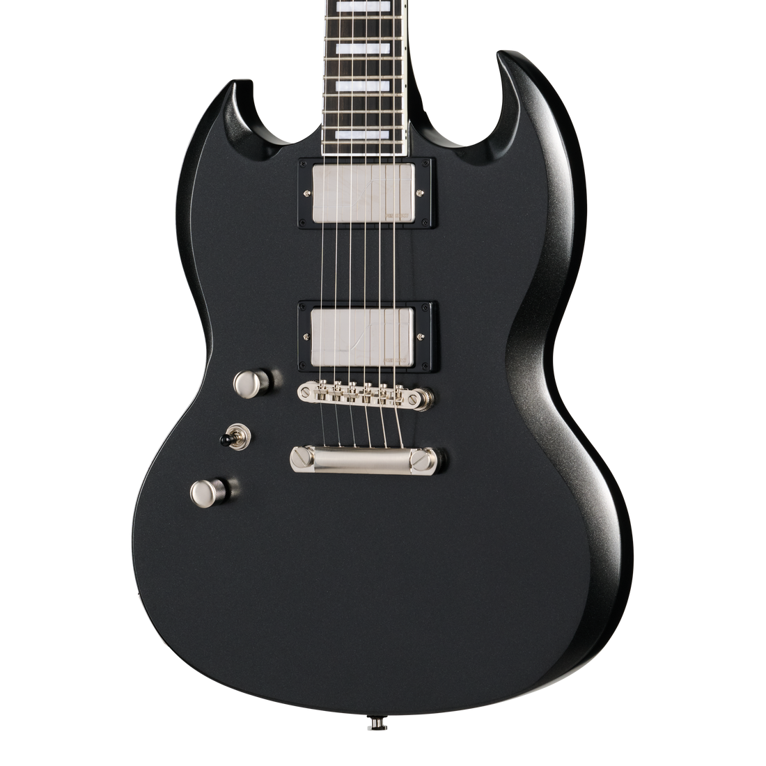 Epiphone SG Prophecy, Left-Handed, Aged Jet Black Metallic Electric Guitar Epiphone