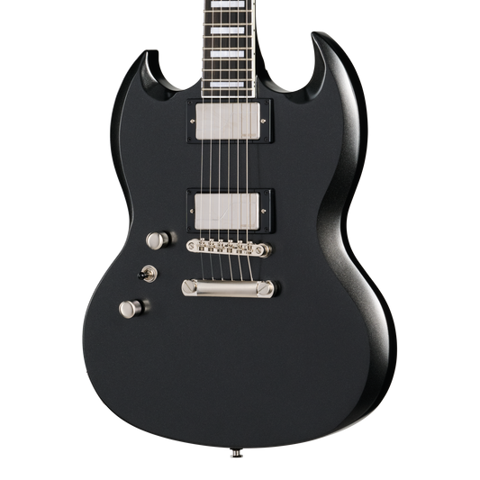 Epiphone SG Prophecy, Left-Handed, Aged Jet Black Metallic Electric Guitar Epiphone