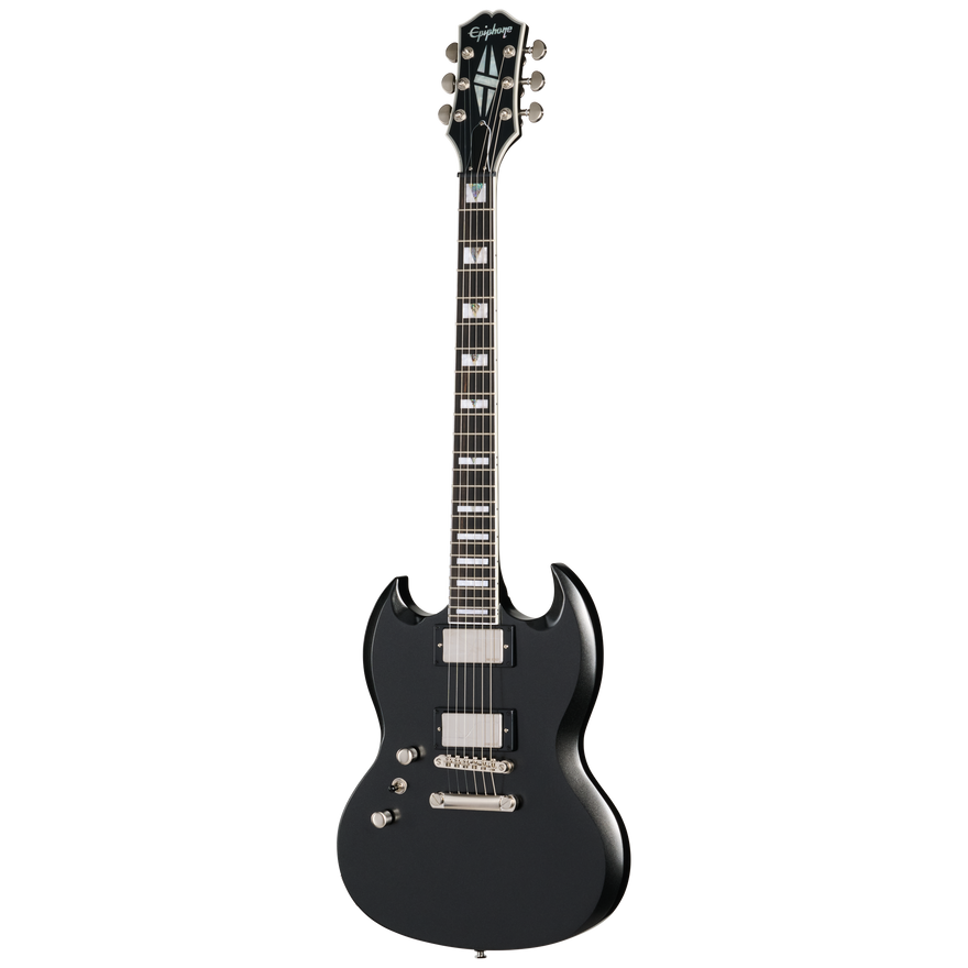 Epiphone SG Prophecy, Left-Handed, Aged Jet Black Metallic Electric Guitar Epiphone