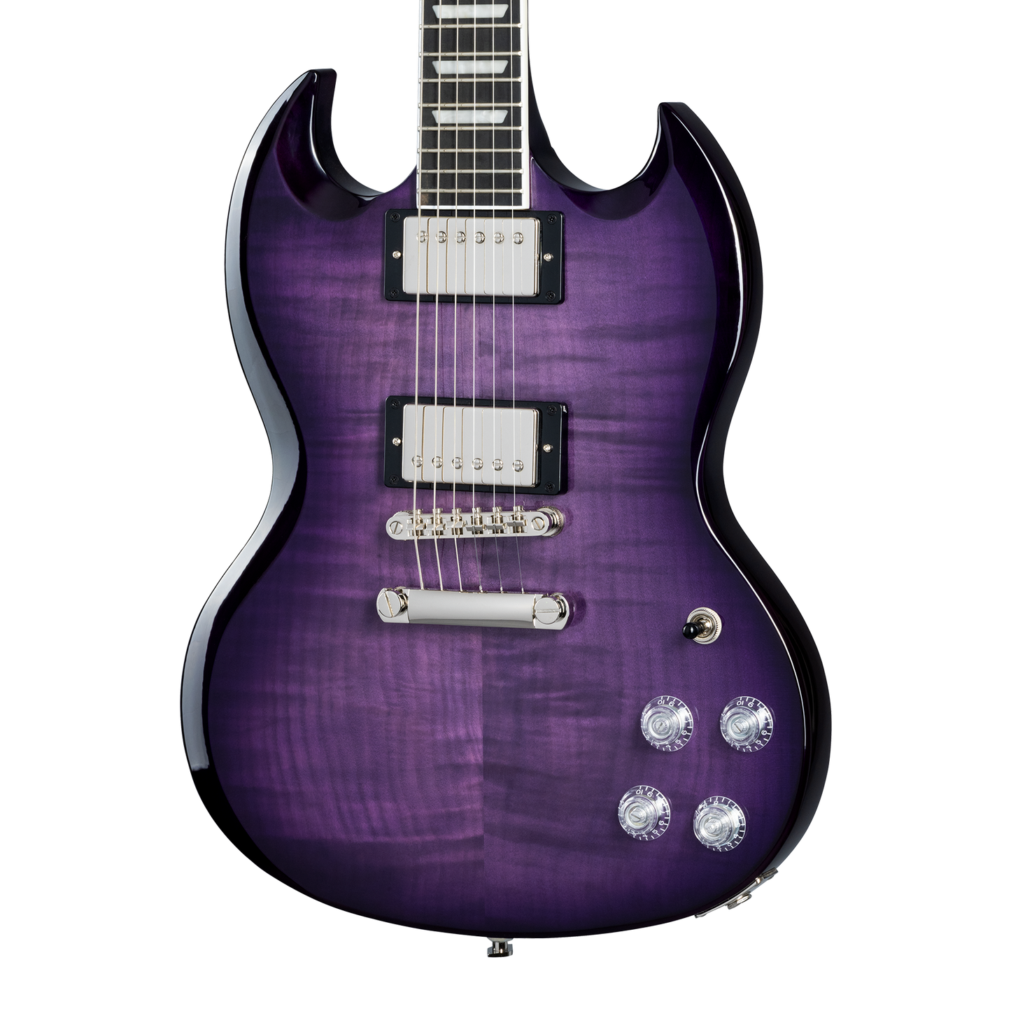 Epiphone SG Modern Figured, Purple Burst Electric Guitar Epiphone