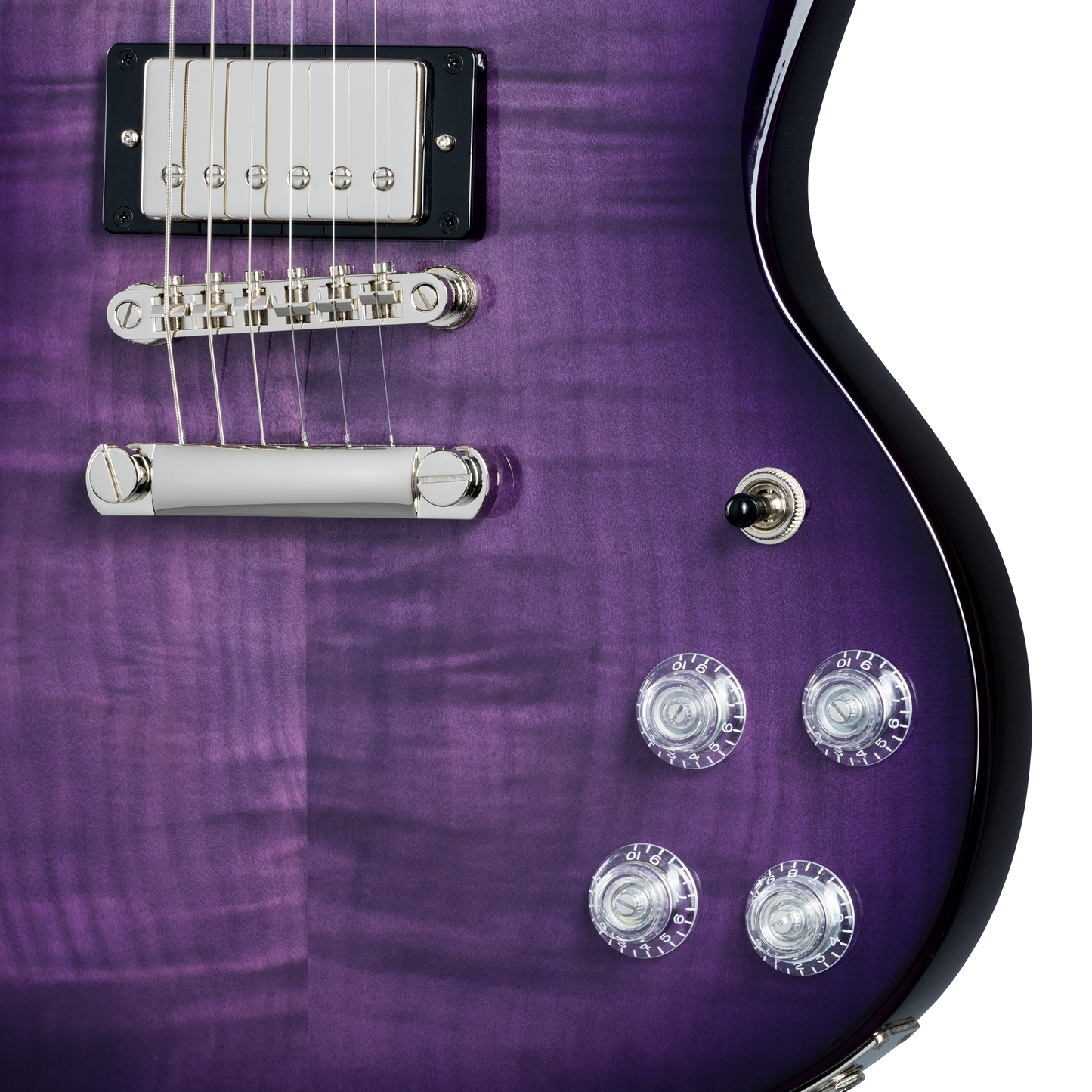 Epiphone SG Modern Figured, Purple Burst Electric Guitar Epiphone