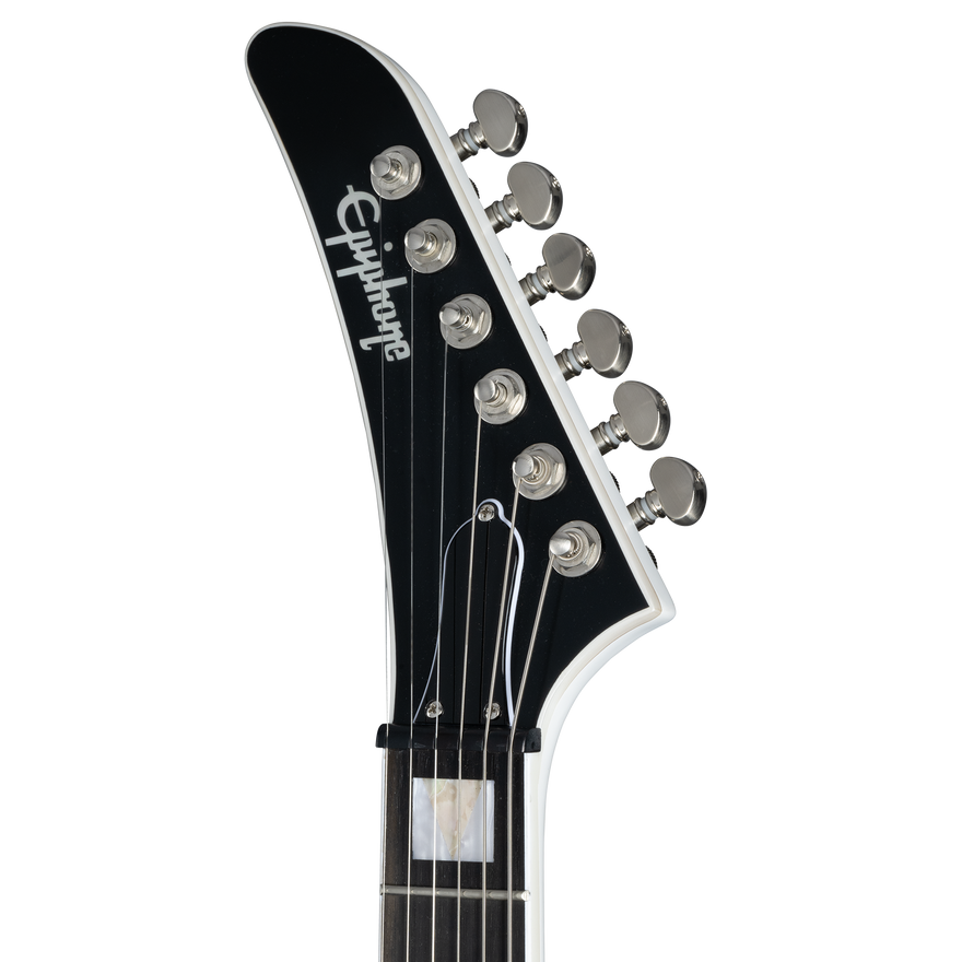 Epiphone Extura Prophecy, Left-Handed, Aged White Tiger Burst, Exclusive Electric Guitar Epiphone