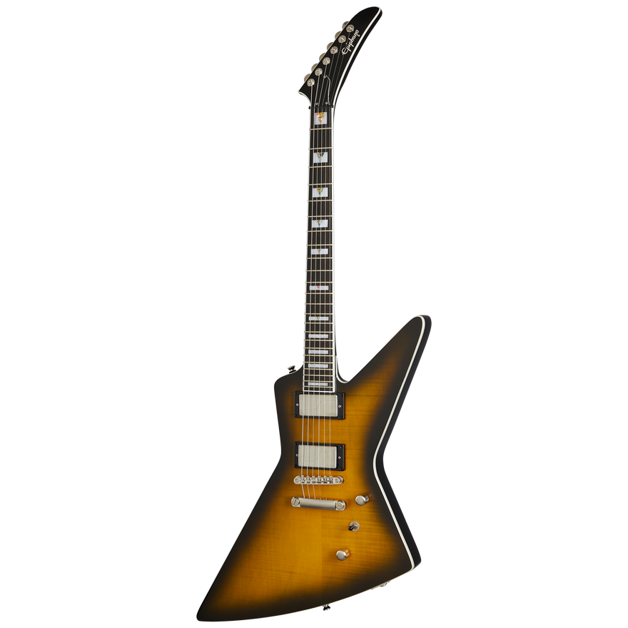 Epiphone Extura Prophecy, Yellow Tiger Aged Gloss Electric Guitar Epiphone