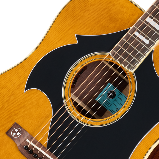 Epiphone Marcus King El Dorado, Antique Natural Acoustic Guitar Epiphone