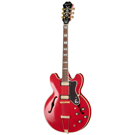 Epiphone Masterbilt Gem Archer Sheraton, Cherry Red Electric Guitar Epiphone