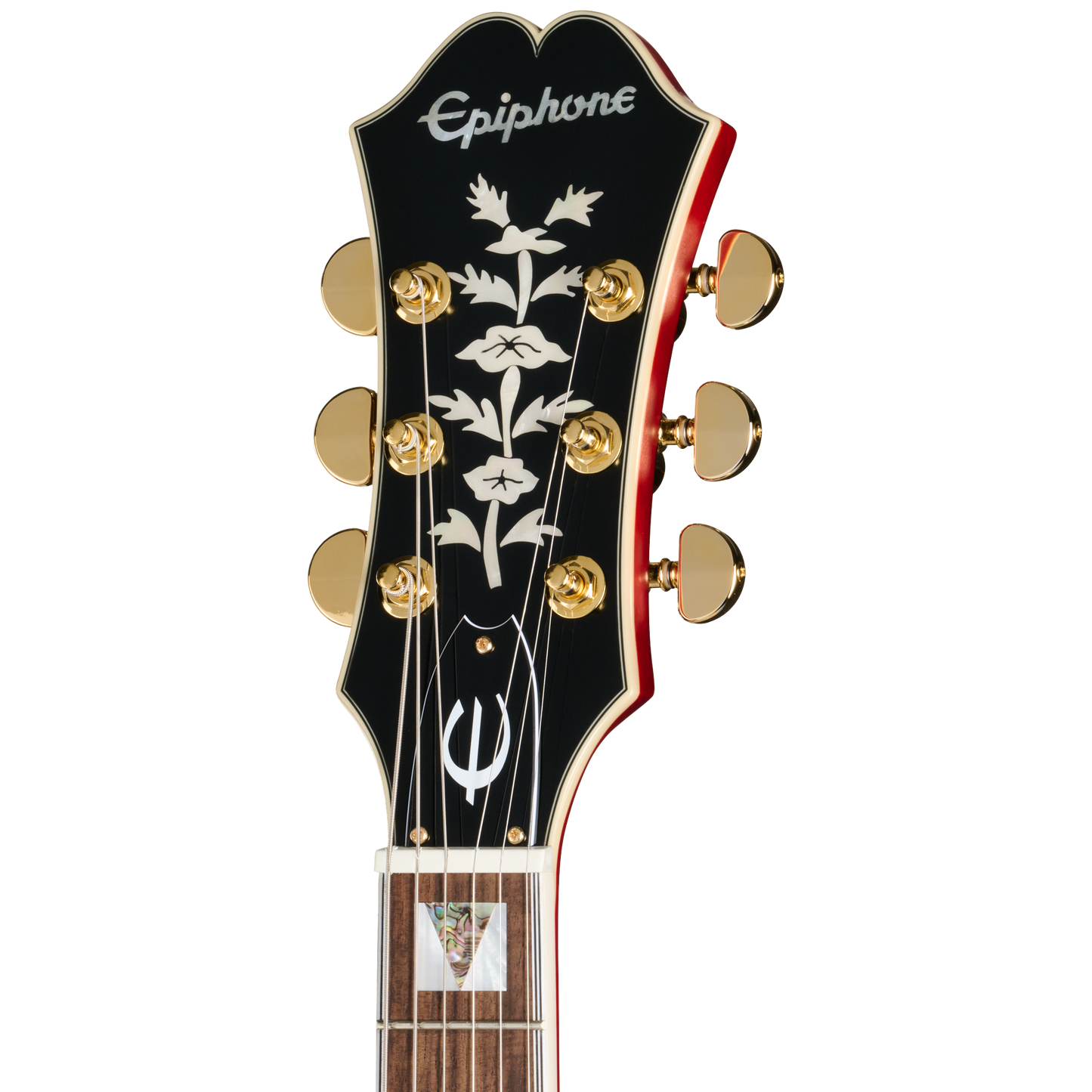 Epiphone Masterbilt Gem Archer Sheraton, Cherry Red Electric Guitar Epiphone