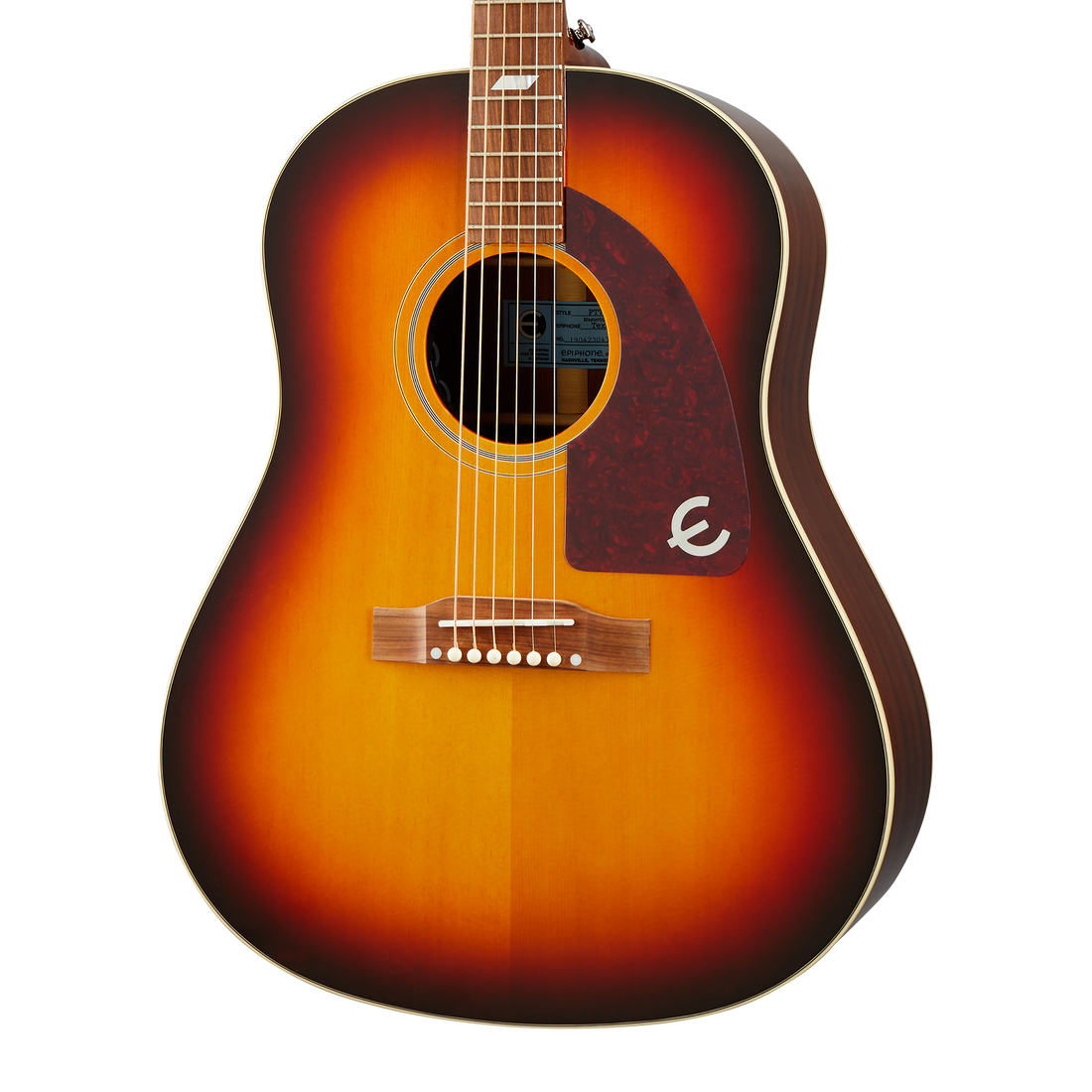 Epiphone Masterbilt Texan, Faded Cherry Acoustic Guitar Epiphone