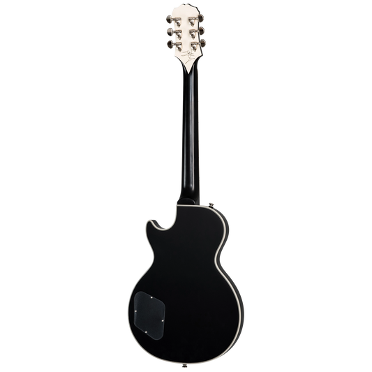 Epiphone Jared James Nichols Old Glory Les Paul Custom, Black Aged Gloss Electric Guitar Epiphone