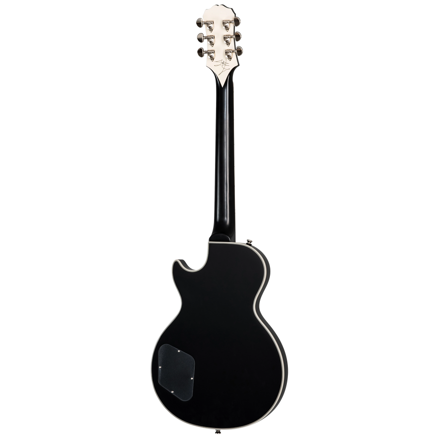 Epiphone Jared James Nichols Old Glory Les Paul Custom, Black Aged Gloss Electric Guitar Epiphone